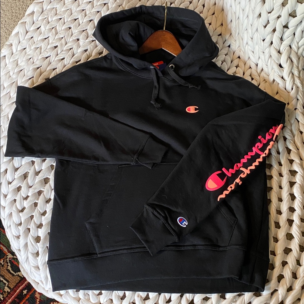 🆕 Women's Powerblend Fleece Graphic-Print Hoodie Small NWT